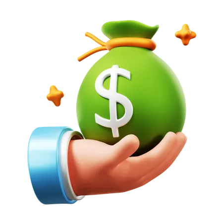 Money Bag  3D Icon