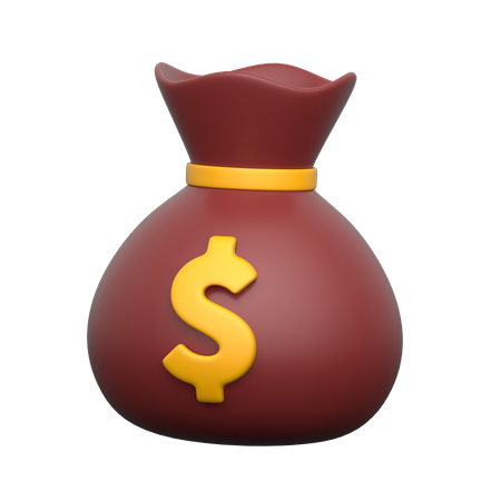 Money Bag  3D Icon