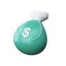 3d money bag emoji 3d
