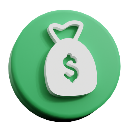 Money Bag  3D Icon