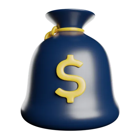 Money Bag  3D Icon