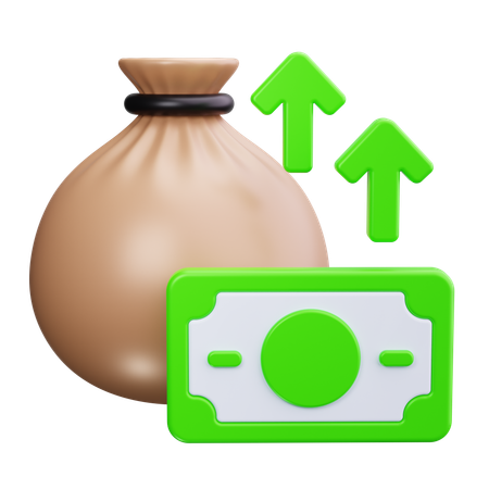 Money Bag  3D Icon