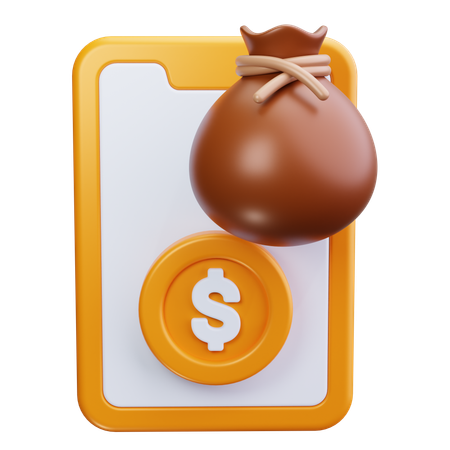 Money Bag  3D Icon