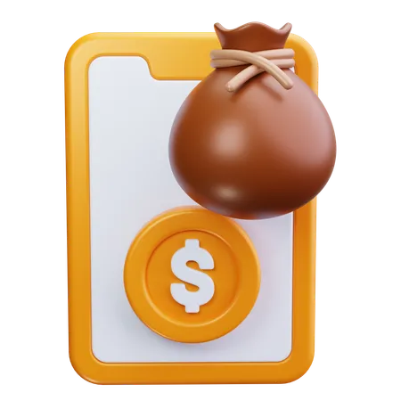 Money Bag  3D Icon