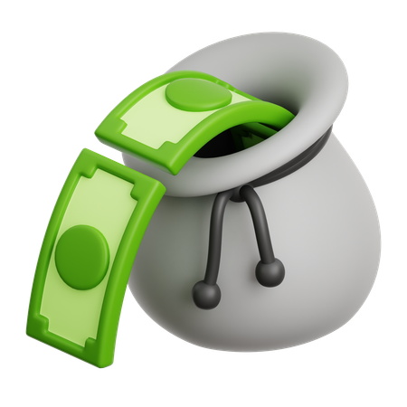 Money Bag  3D Icon