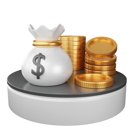 Money Bag  3D Icon