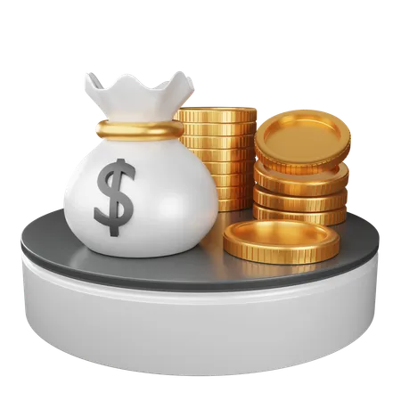 Money Bag  3D Icon