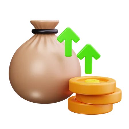 Money Bag  3D Icon