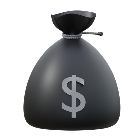 Money Bag  3D Icon