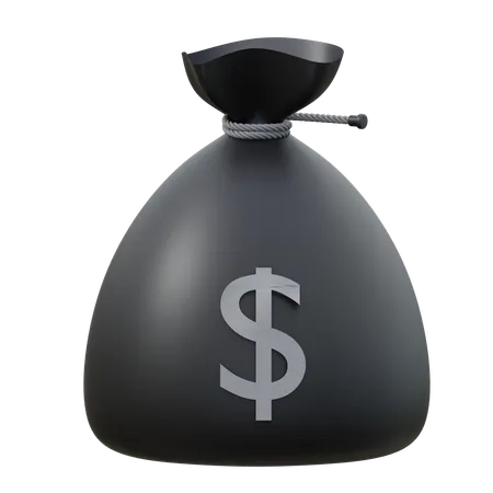 Money Bag  3D Icon