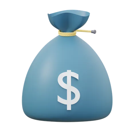 Money Bag  3D Icon