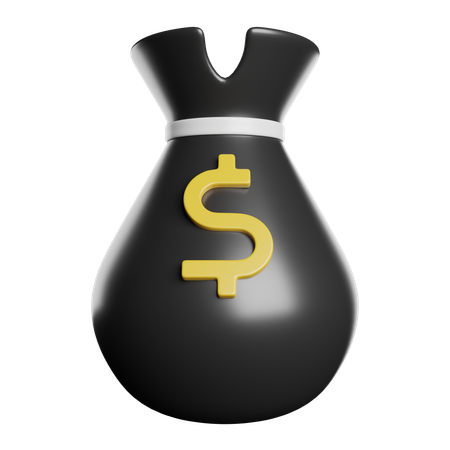 Money Bag  3D Icon