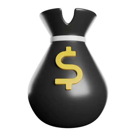 Money Bag  3D Icon