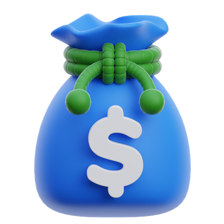 Money Bag  3D Icon