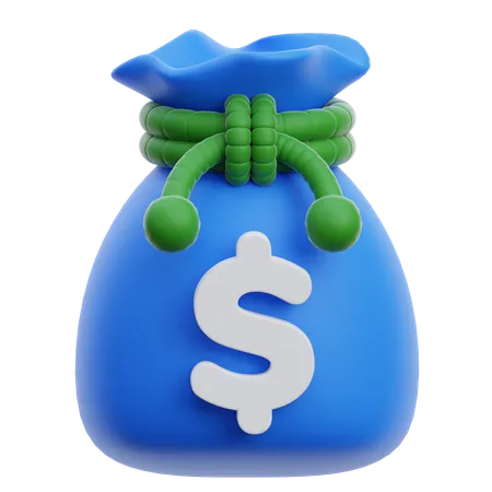 Money Bag  3D Icon