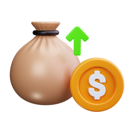 Money Bag  3D Icon