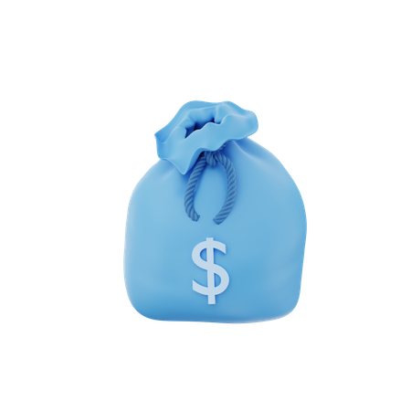 Money Bag  3D Icon