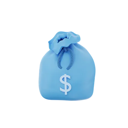 Money Bag  3D Icon