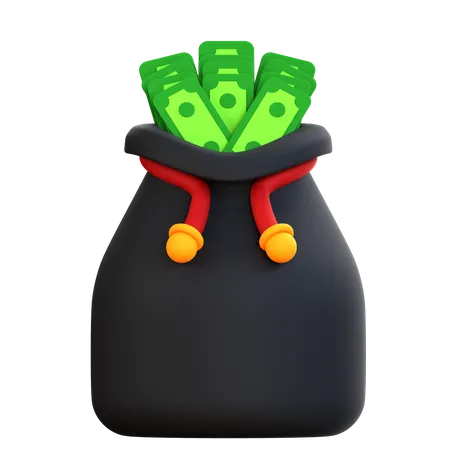 Money Bag  3D Icon