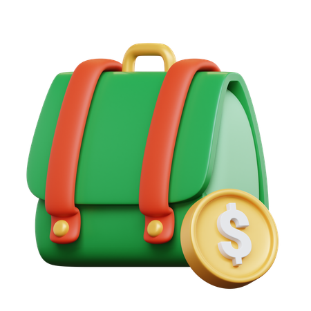 Money Bag  3D Icon