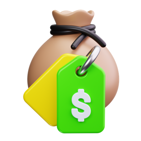 Money Bag  3D Icon