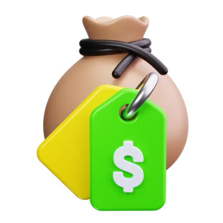 Money Bag  3D Icon