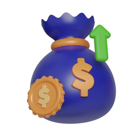 Money Bag  3D Icon