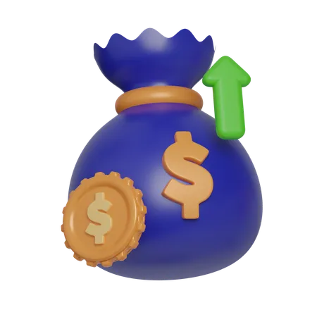 Money Bag  3D Icon