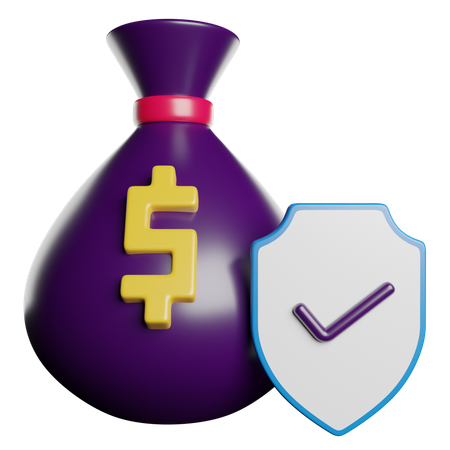 Money Bag  3D Icon