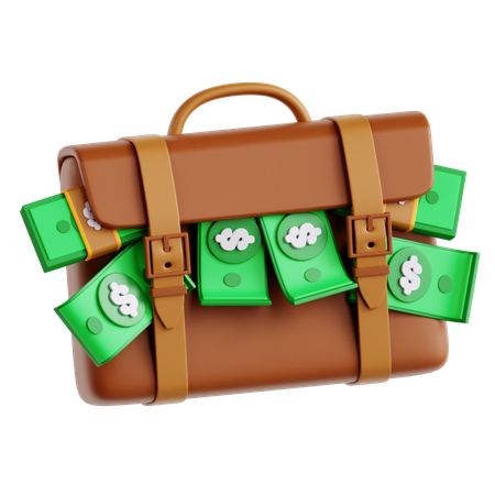 Money Bag  3D Icon