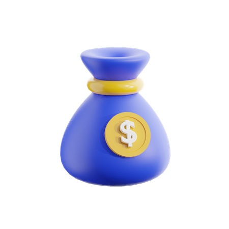 Money Bag  3D Icon