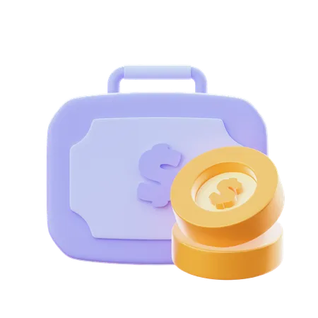 Money Bag  3D Icon