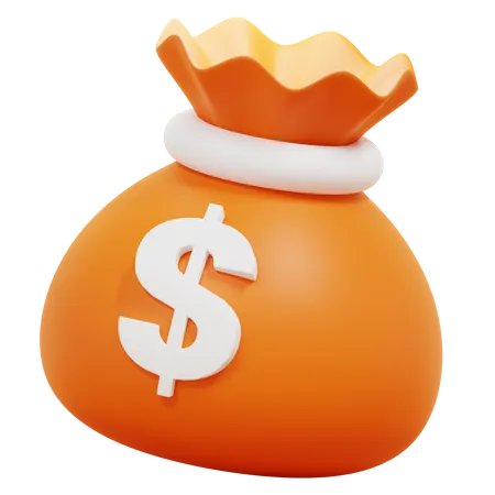 Money Bag  3D Icon