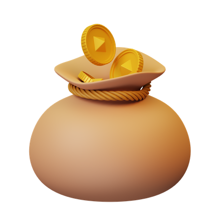 Money Bag  3D Icon