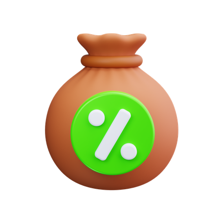 Money Bag  3D Icon