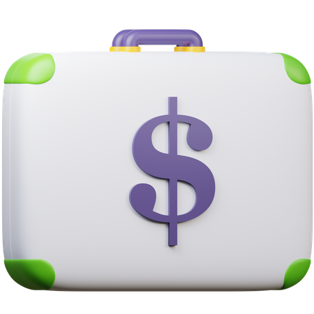 Money Bag  3D Icon