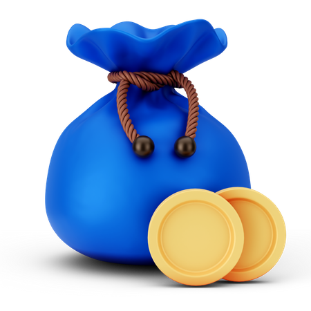 Money Bag  3D Icon