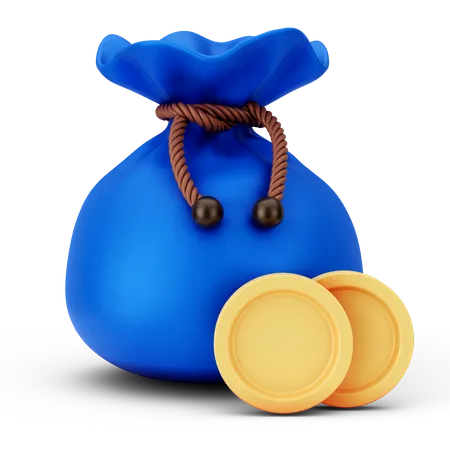 Money Bag  3D Icon