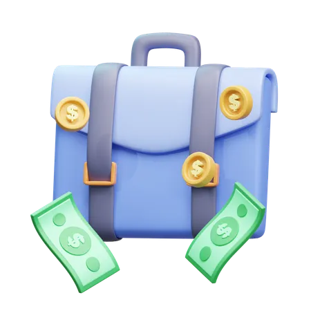 Money Bag  3D Icon