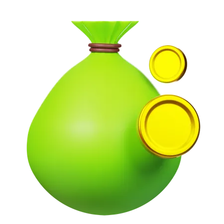 Money Bag  3D Icon