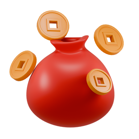 Money Bag  3D Icon