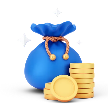 Money Bag  3D Icon