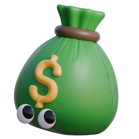 Money Bag  3D Icon