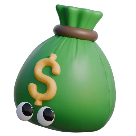 Money Bag  3D Icon