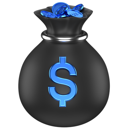 Money Bag  3D Icon