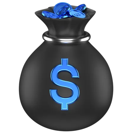 Money Bag  3D Icon