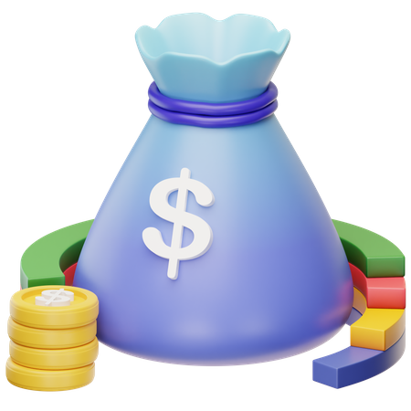 Money Bag  3D Icon