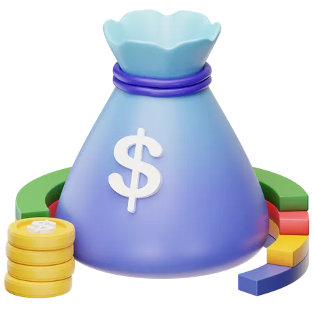 Money Bag  3D Icon