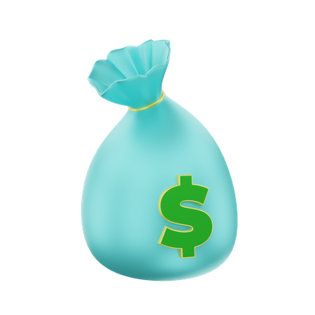 Money Bag  3D Icon