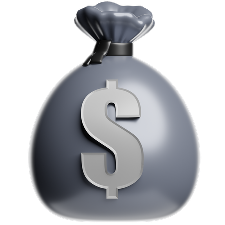 Money Bag  3D Icon